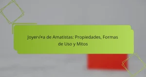 Joyería de Amatistas: Propiedades, Formas de Uso y Mitos