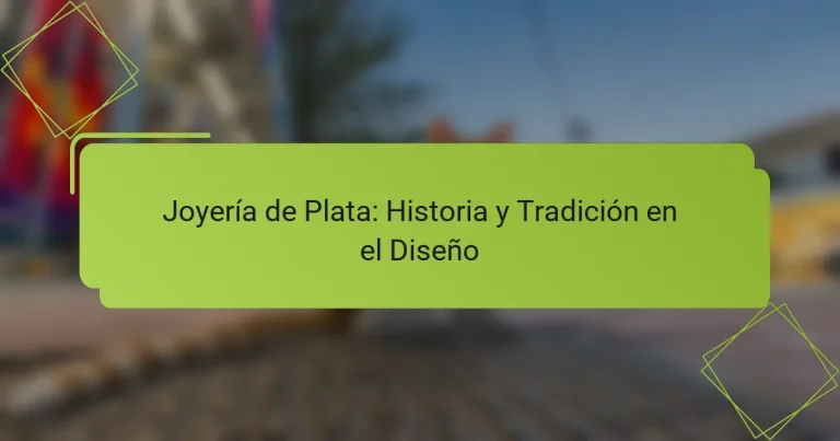 Joyería de Plata: Historia y Tradición en el Diseño